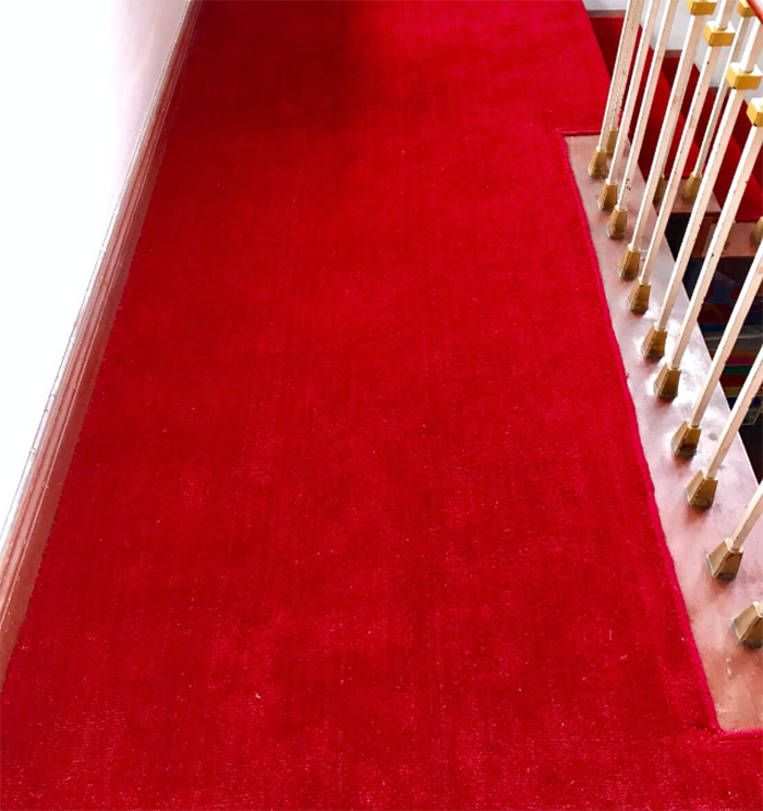 การเลือกพรมปูบันได