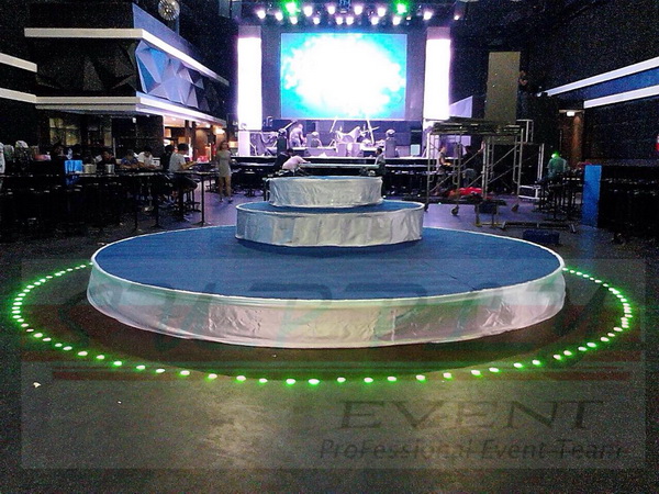 เช่าเวทีหมุนได้