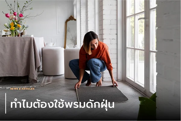 ทำไมต้องใช้พรมดักฝุ่น