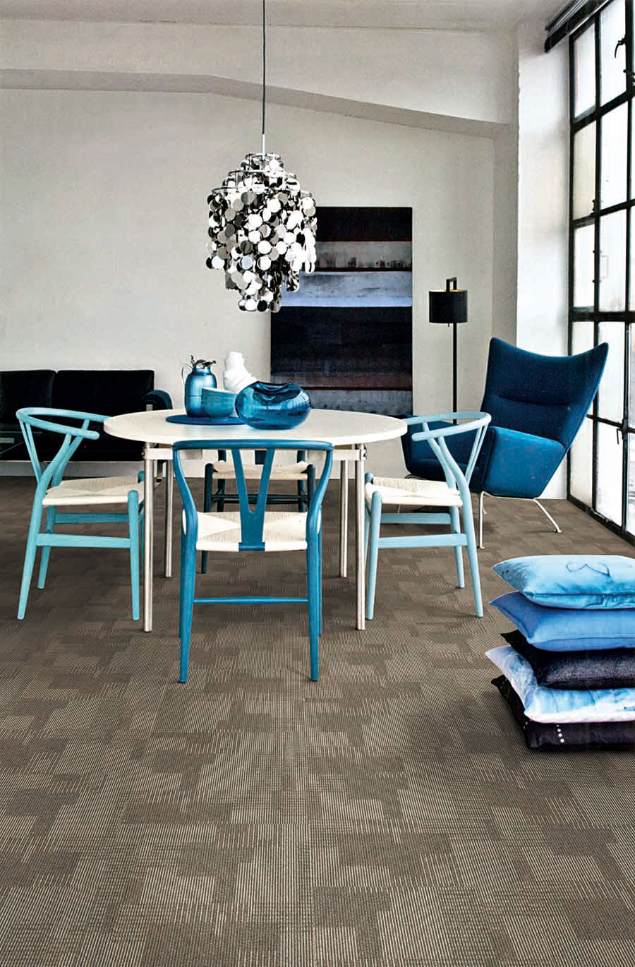 พรมแผ่น Carpet Tiles  พรม ถูก 
